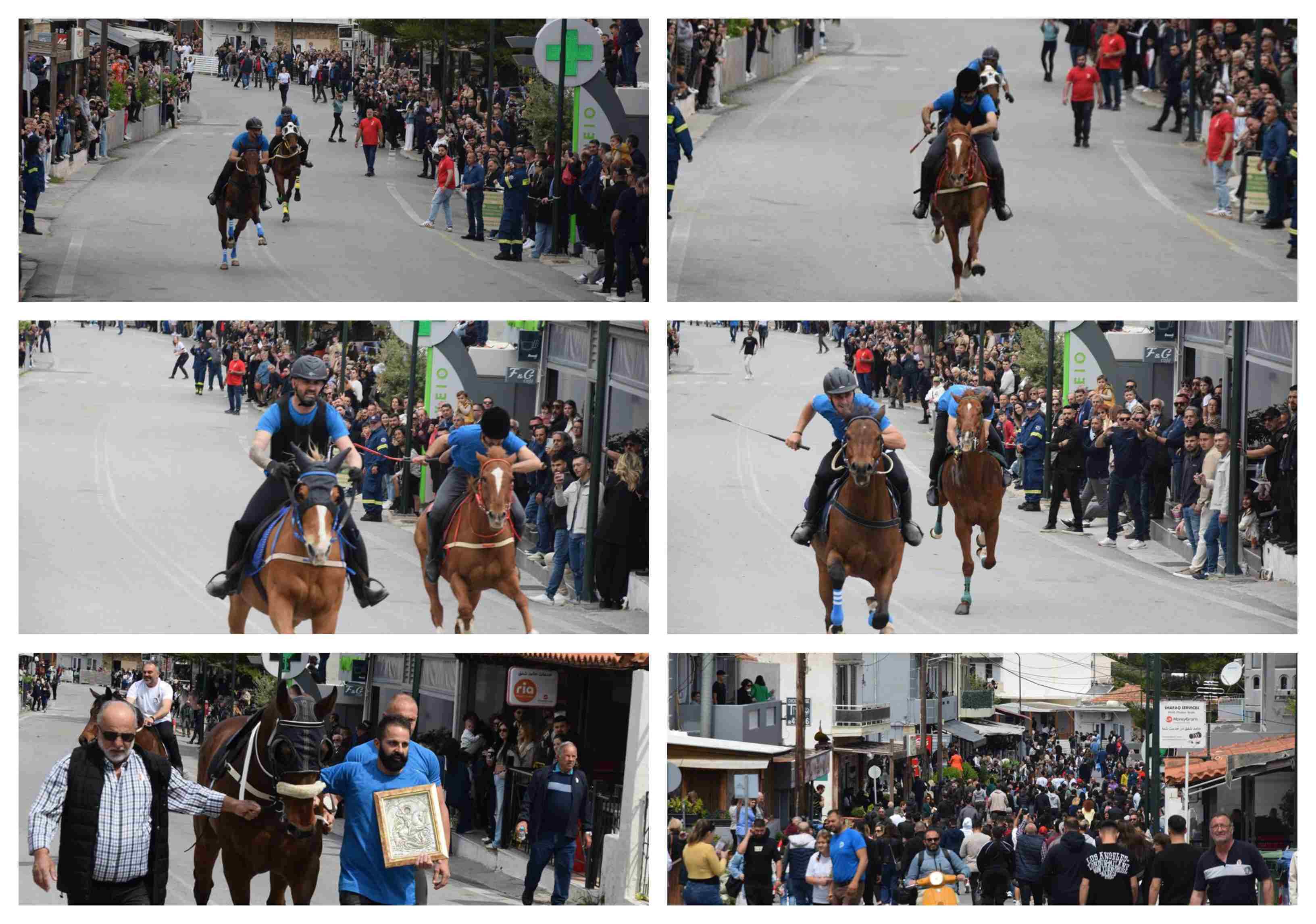 Με λαμπρότητα η παρέλαση αλόγων στο Πυλί προς τιμήν του Αγίου Γεωργίου