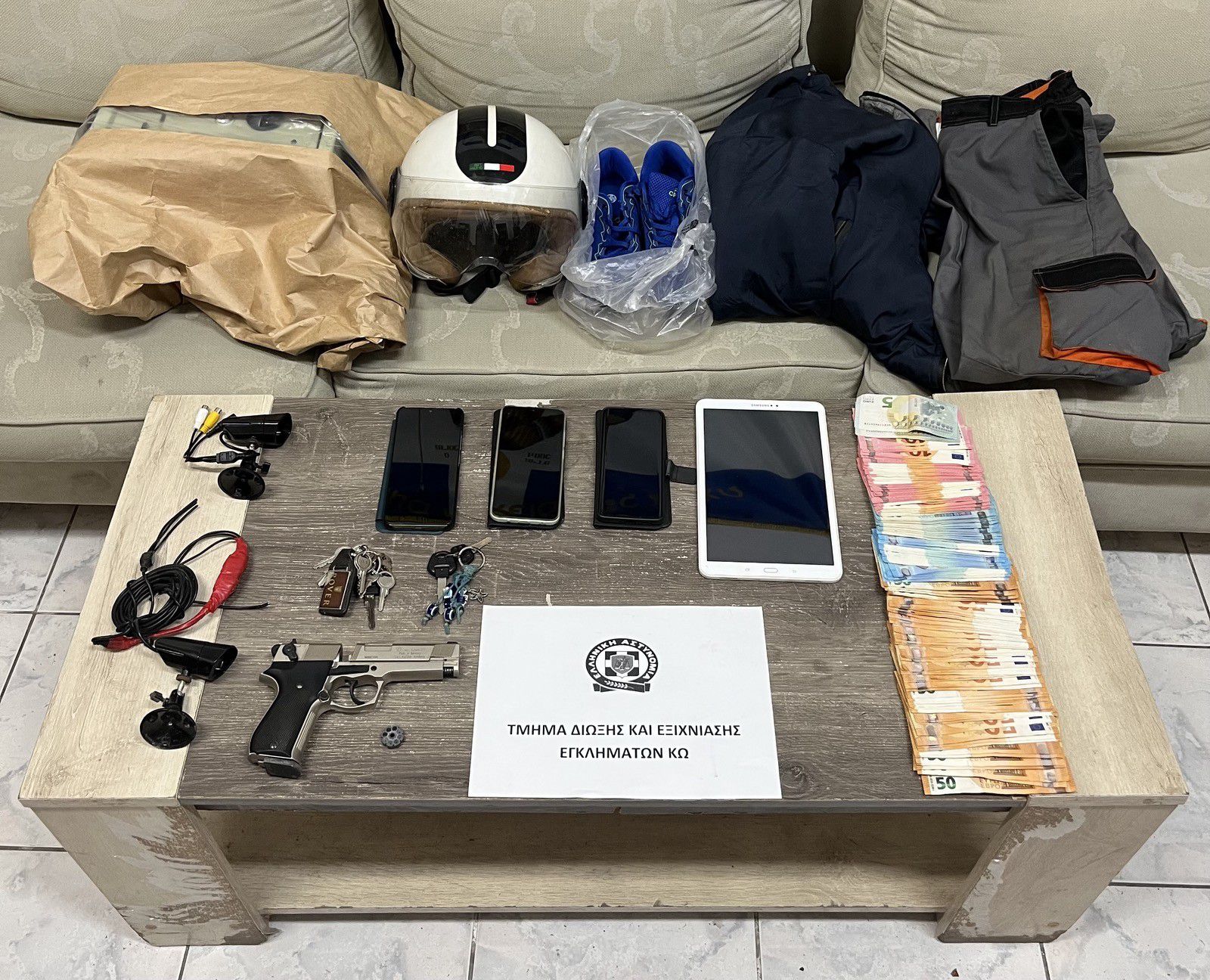 Εξιχνιάστηκε άμεσα κλοπή μεγάλης αξίας από κατοικία στην Κω -Συνεληφθη ο δράστης 