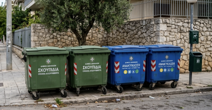 Αναγνώστης: Η κατάσταση με τα σκουπίδια σε Μαρμάρι και Τιγκάκι έχει βελτιωθεί αισθητά με την είσοδο του ιδιώτη 