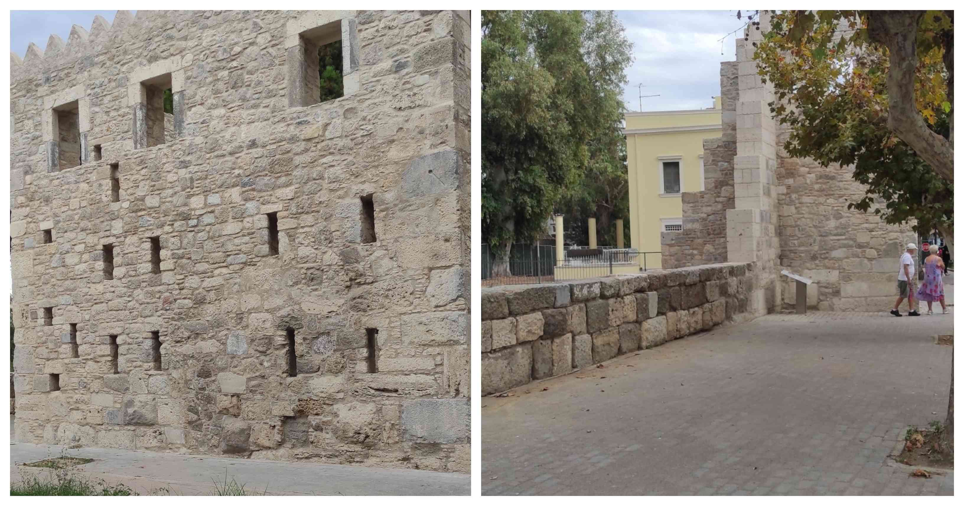 H. Kαματερός: Μνημείο ή σκηνικό; (Η αποκατάσταση της αρχαίας περιτοίχισης στην οδό Ιπποκράτους) 