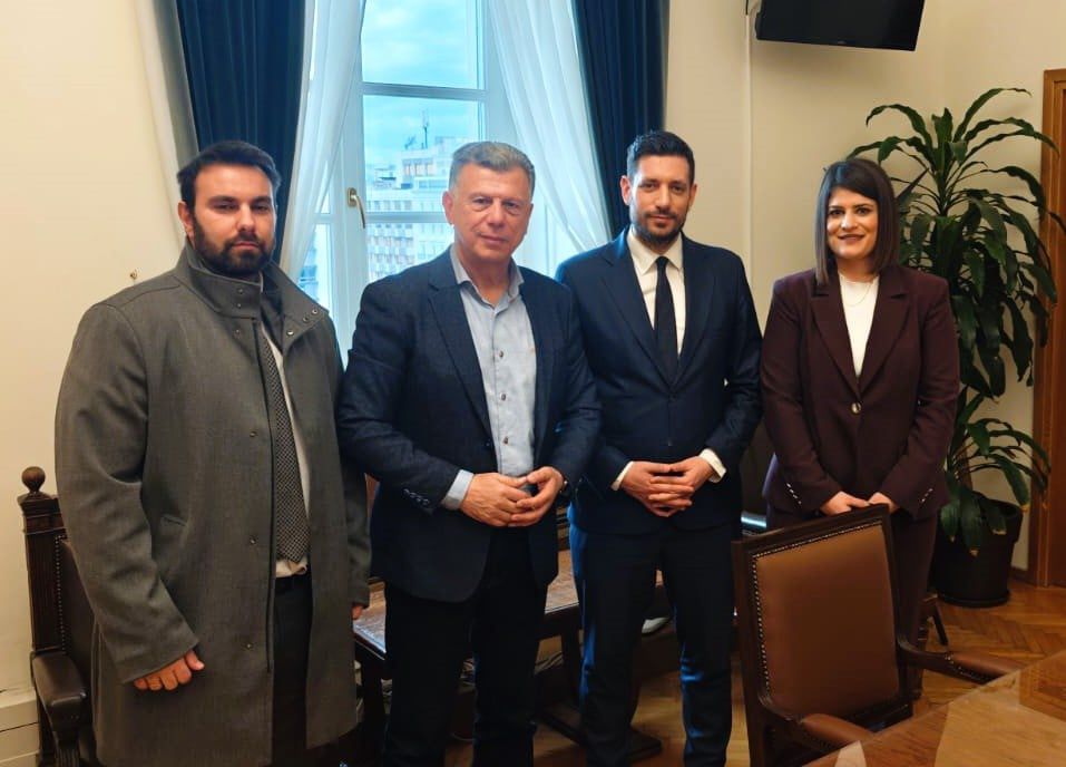 Συνάντηση του Δημάρχου Κω και Αντιδημάρχων με τον Αν. Υπ. Μεταφορών Κ. Κυρανάκη