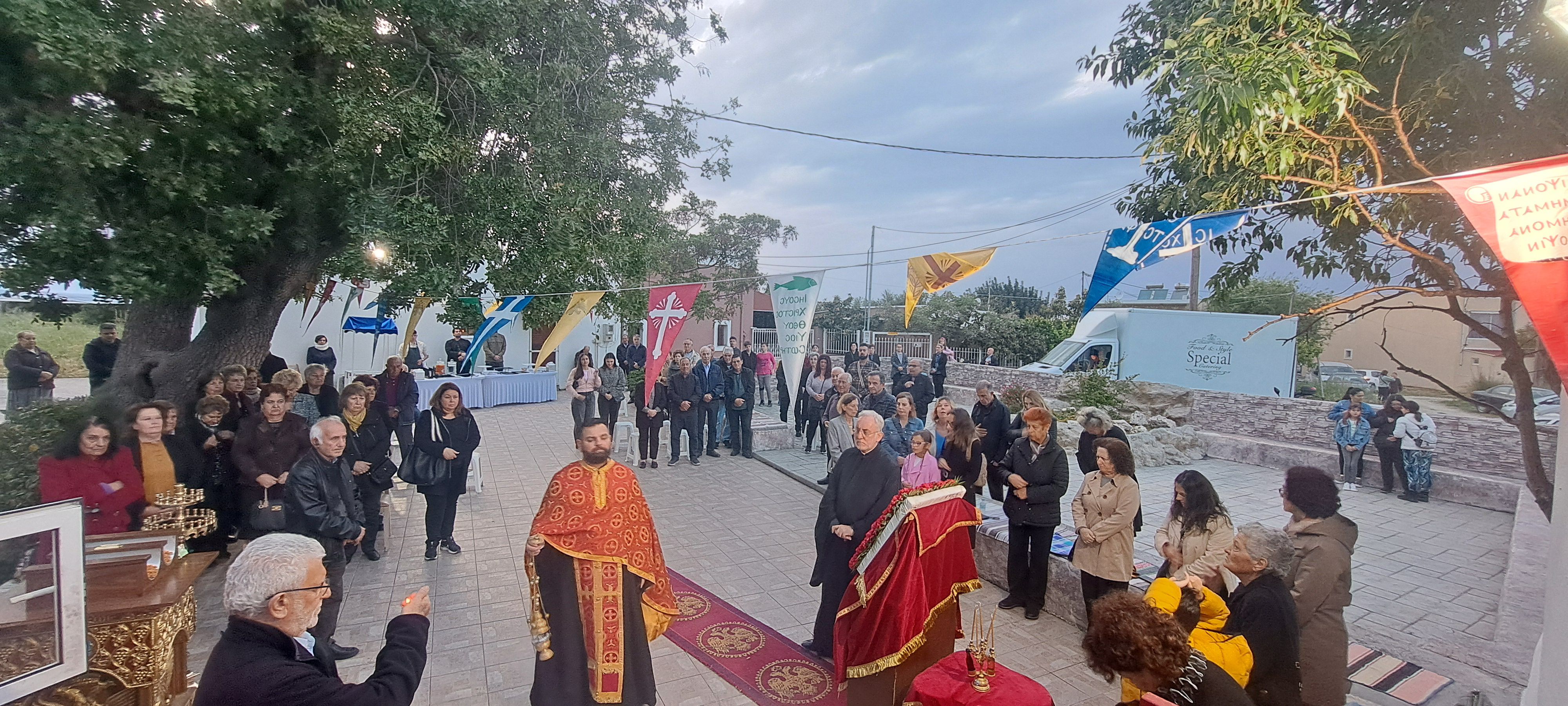 Ο ΑΓΙΟΣ ΓΕΩΡΓΙΟΣ ΤΟΥ ΚΕΦΑΛΑ (ΠΕΡΙΟΧΗ ΧΑΛΙΚΟΥΡΑ) ΕΟΡΤΑΖΕΙ  ΤΕΤΑΡΤΗ 22/4 ΚΑΙ ΠΕΜΠΤΗ 23/4