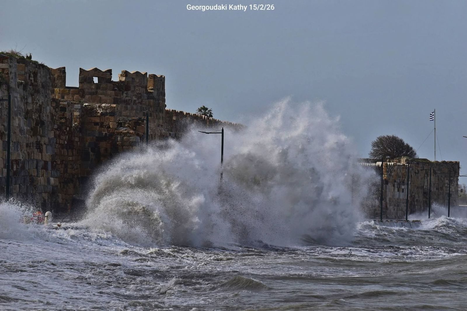 Πολιτική Προστασία Κω: Επιδείνωση του καιρού την Τρίτη 17/2 με ισχυρές καταιγίδες και θυελλώδεις ανέμους