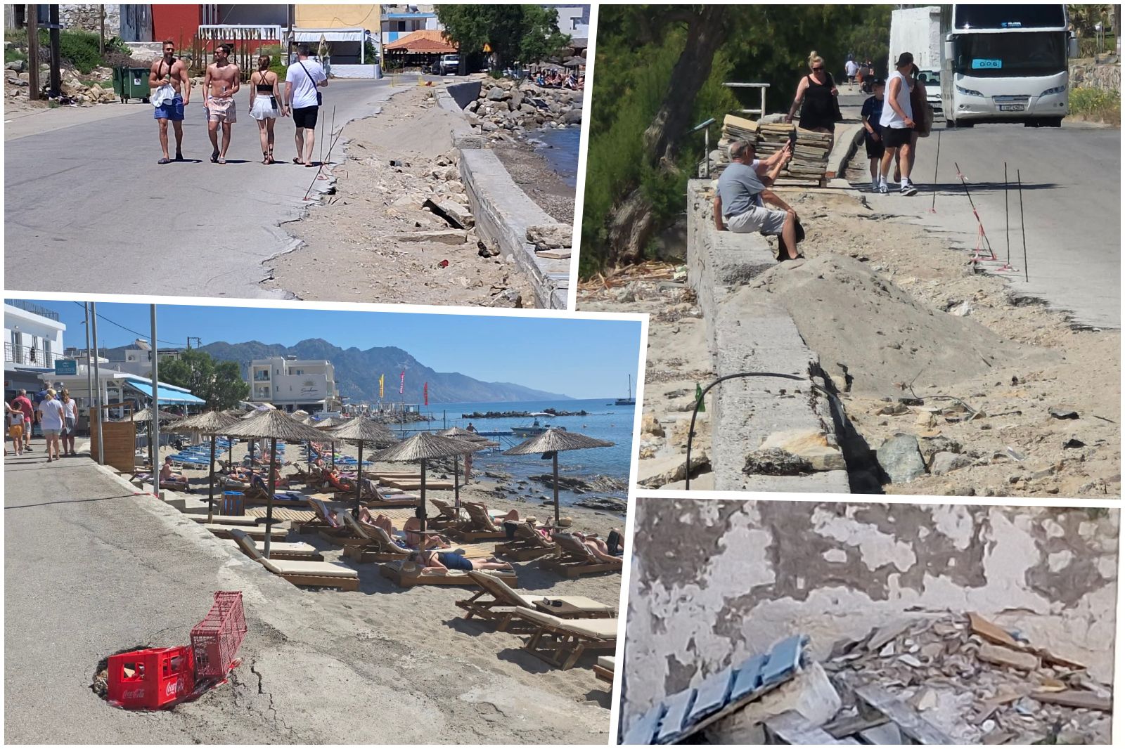 Συνεχίζονται τα παράπονα από την Καρδάμαινα για την εικόνα του χωριού