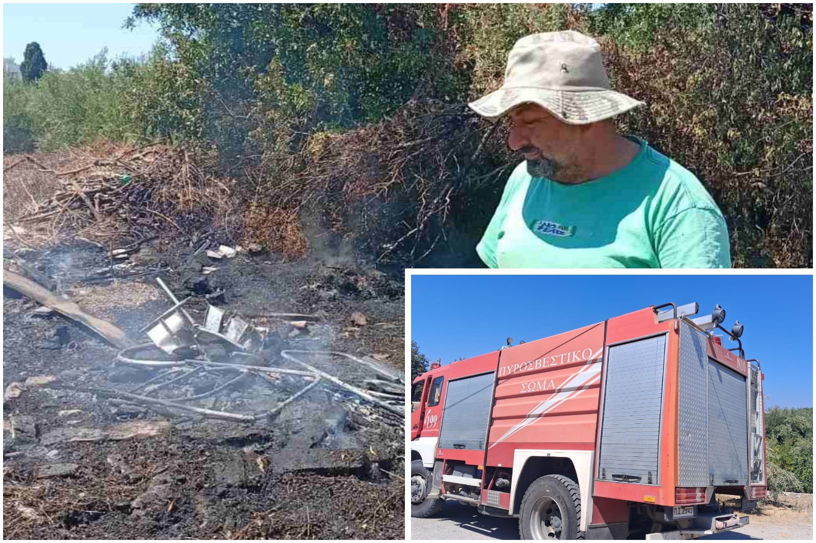 Φωτιά στο Πλατάνι: "Θα καιγόμασταν όπως στο Μάτι" λέει κάτοικος 