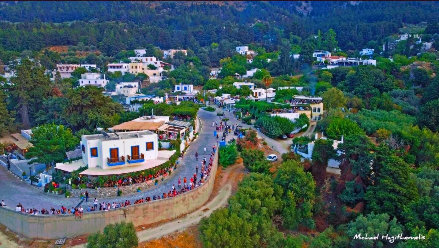 Ενίσχυση της αντιπυρικής προστασίας στη Ζιά με τη χρήση Drone επί 24ωρου βάσεως 