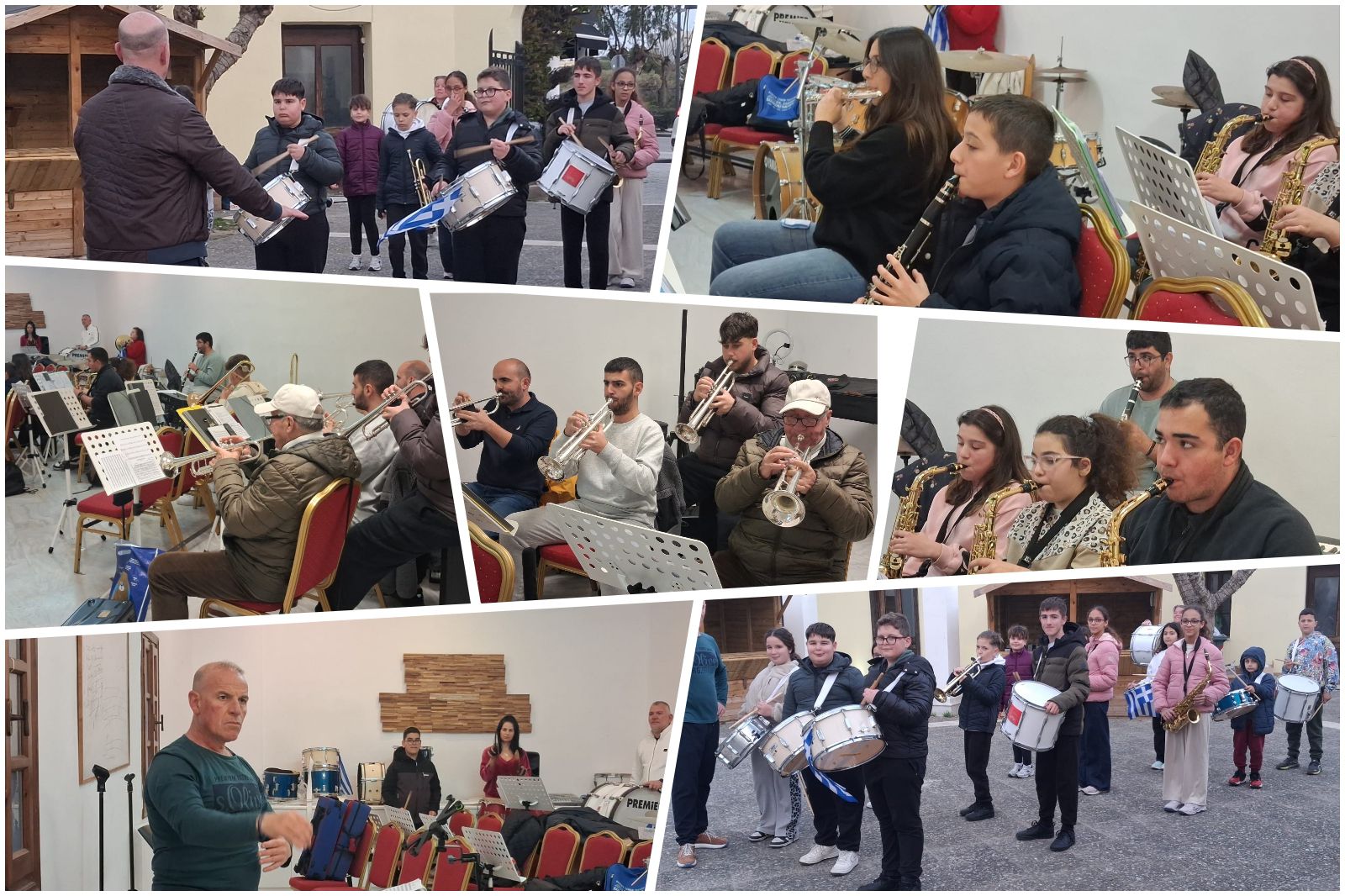 Πρόβες της Φιλαρμονικής Δήμου Κω για τις προσεχείς εμφανίσεις της