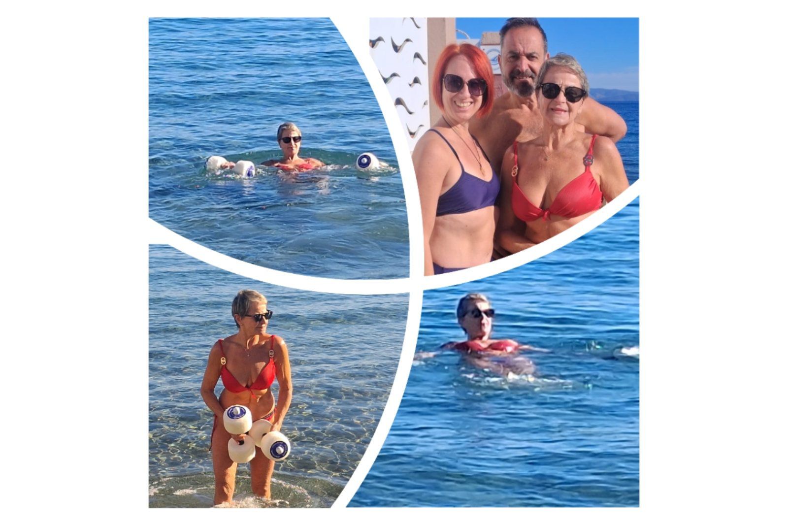 Οι χειμερινοί κολυμβητές στην Κω συνεχίζουν τα μπάνια τους παρά τις χαμηλές θερμοκρασίες