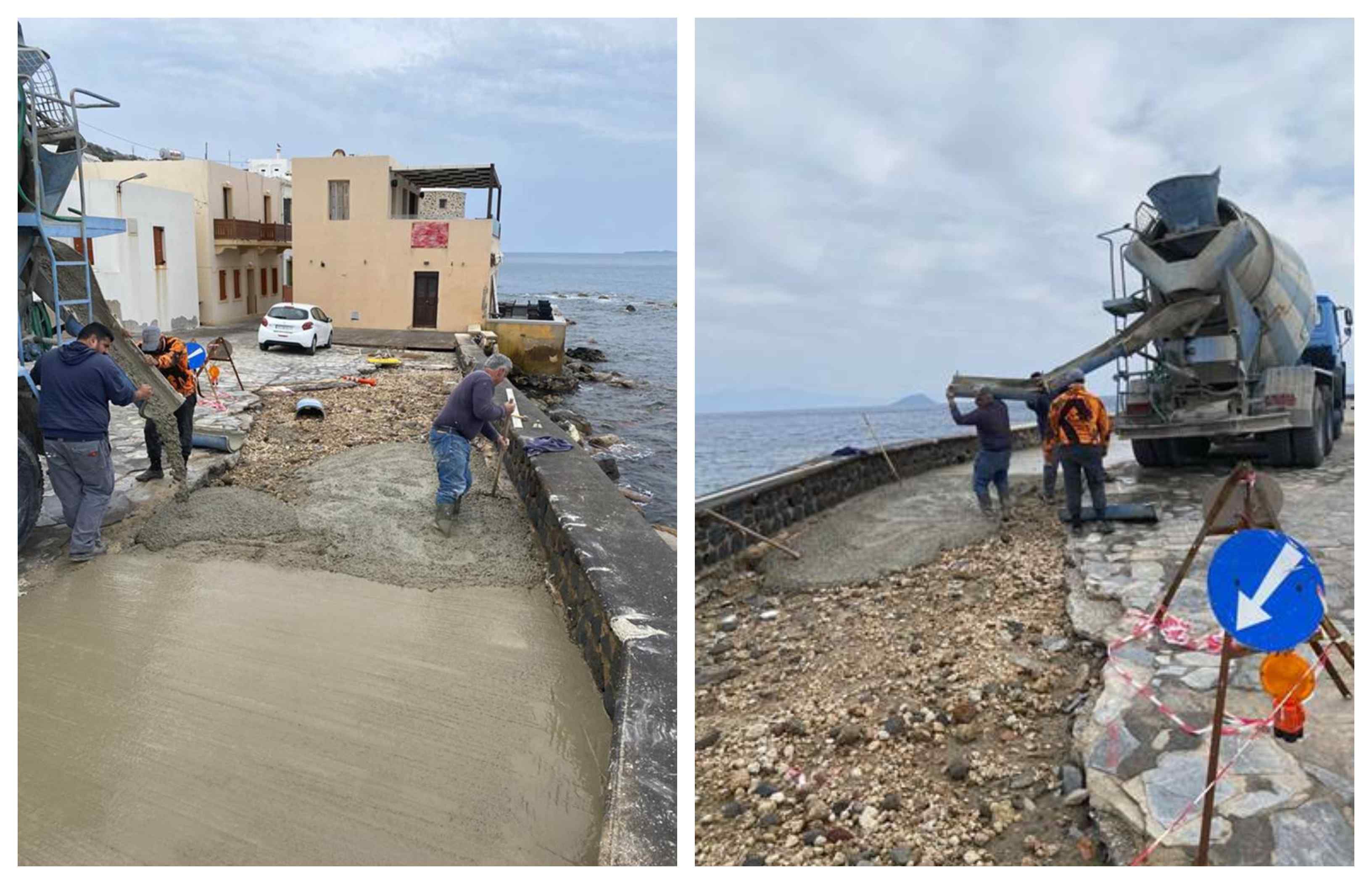 ΟΛΟΚΛΗΡΩΣΗ ΕΡΓΑΣΙΩΝ ΑΠΟΚΑΤΑΣΤΑΣΗΣ ΣΤΟ ΠΑΡΑΛΙΑΚΟ ΜΕΤΩΠΟ ΜΑΝΔΡΑΚΙΟΥ ΤΗΣ ΝΙΣΥΡΟΥ