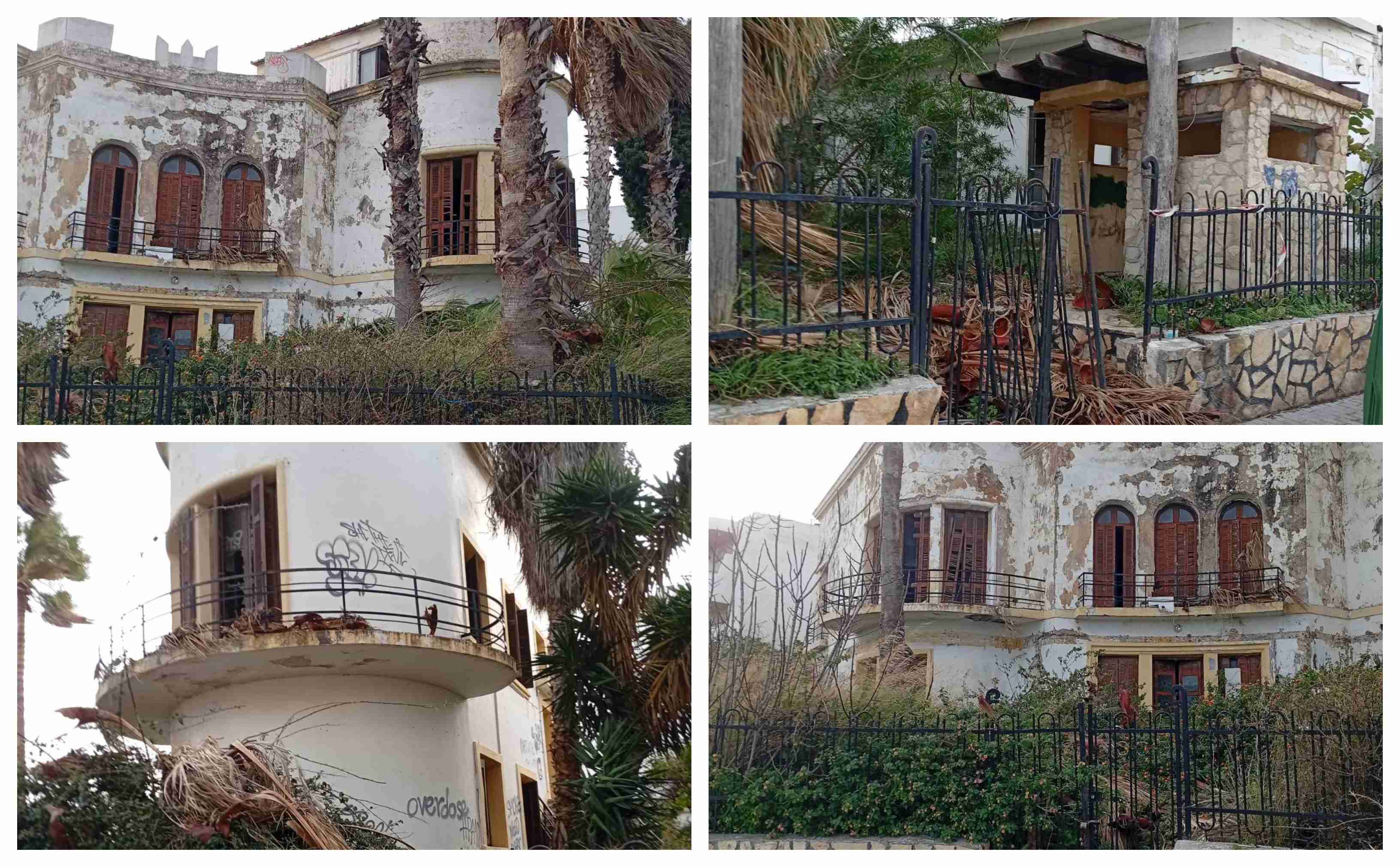 Το ερείπιο της θρυλικής οικίας Μπρουνέττι (πρώην 80 ΑΔΤΕ) καταρρέει επικίνδυνα (Γράφει η Ξανθίππη Αγρέλλη)      