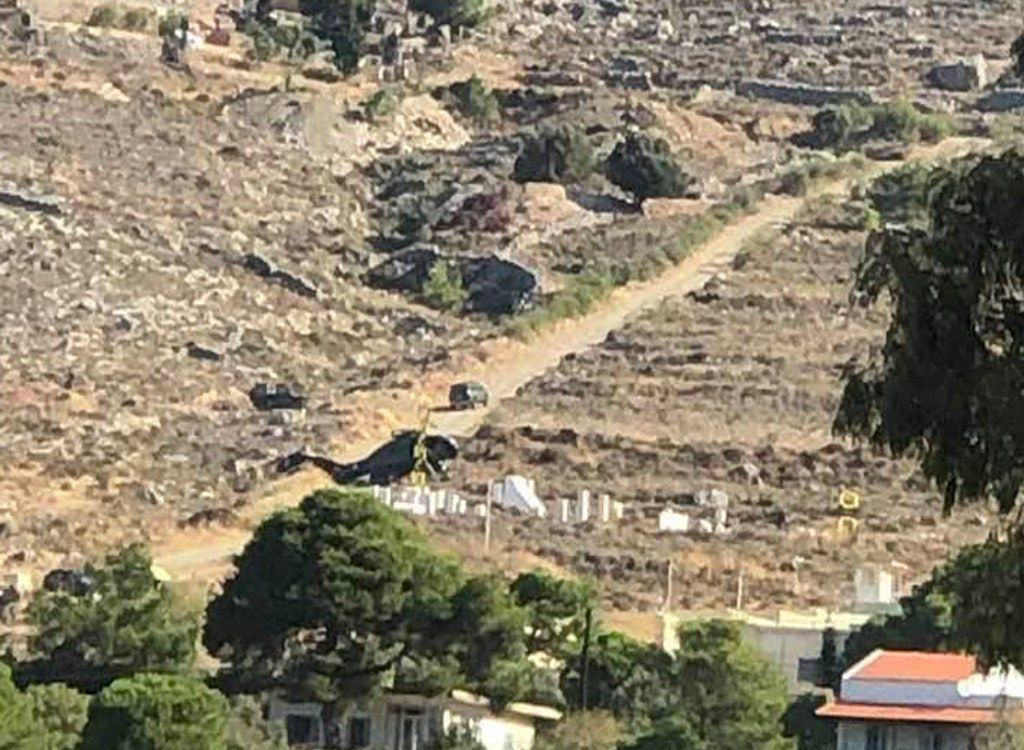 Έκτακτο: Πτώση στρατιωτικού ελικοπτέρου στην Κάλυμνο - Σώοι οι επιβαίνοντες (ανάμεσά τους και ο Ταξίαρχος Κω)