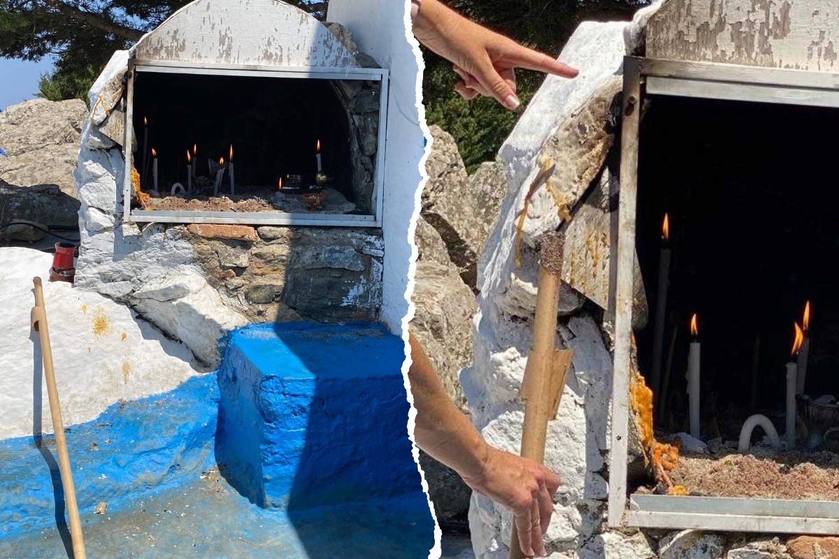 Προσοχή με τα κεριά και τις λαμπάδες στο Χριστό (Δίκαιο) – Παραλίγο να προκληθεί πυρκαγιά