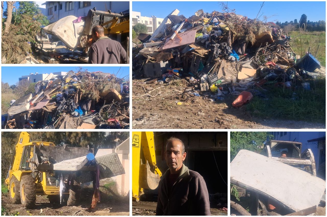 Καθαρίζεται από τον ιδιοκτήτη ο χώρος στη Λαγκάδα όπου διέμεναν παράνομα οι Ρομά και δημιουργούσαν προβλήματα 