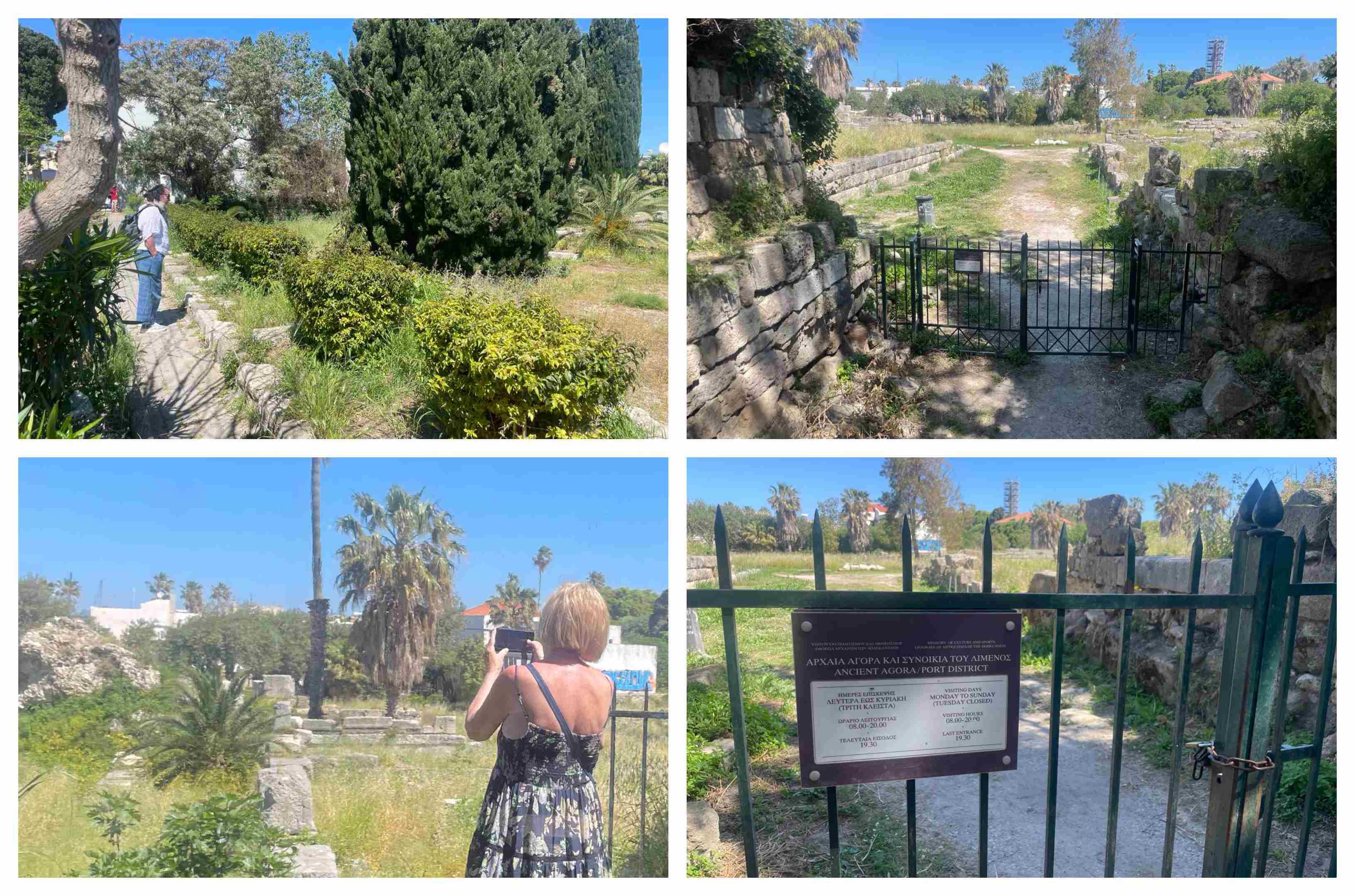 Κλειστή η Aρχαία Aγορά της Κω κάθε Τρίτη, ημέρα υψηλής επισκεψιμότητας λόγω κρουαζιερόπλοιων - Παράπονα από επιχ/τίες και κατοίκους