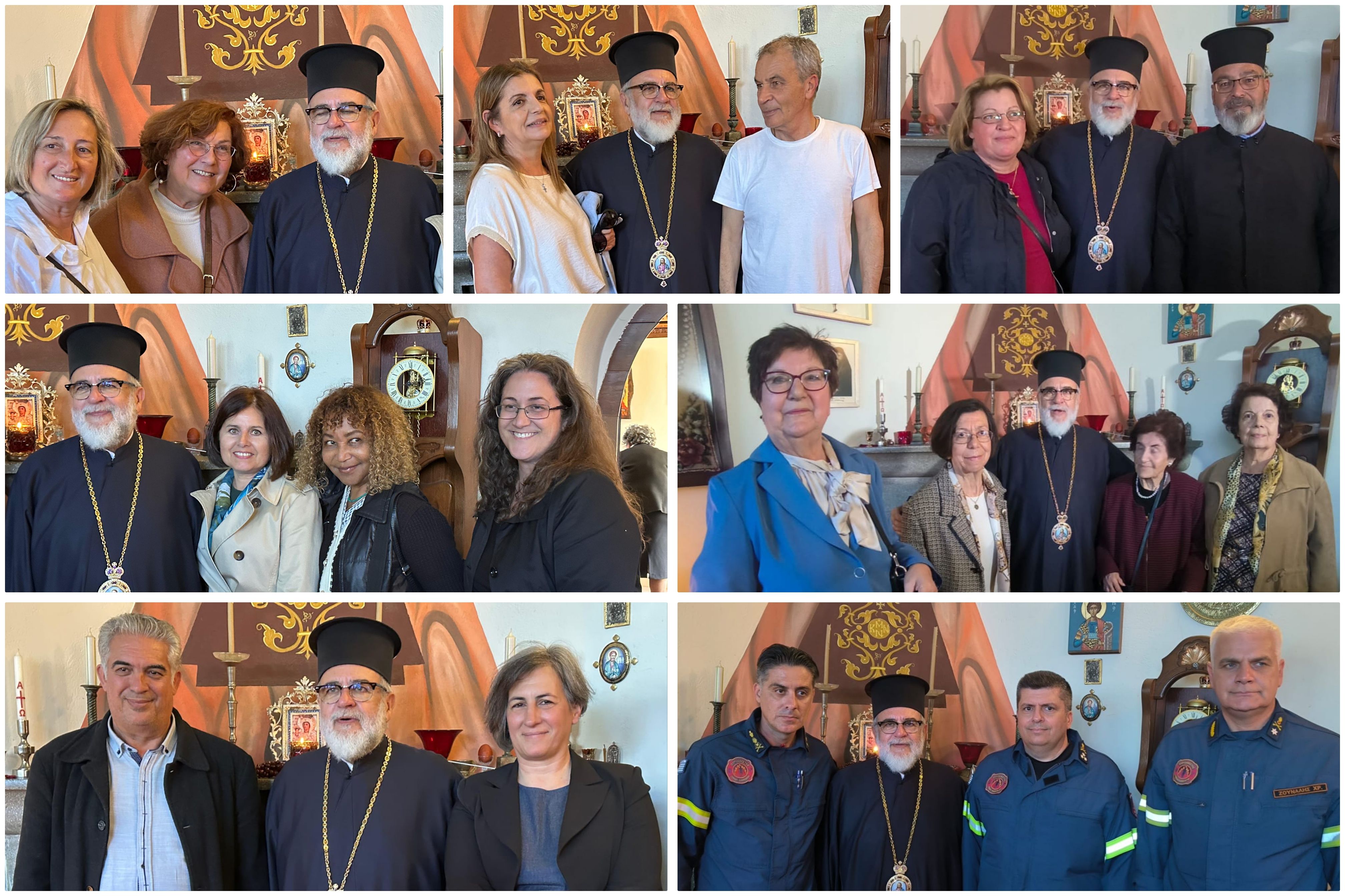 Θερμές ευχές και συγκινητική προσέλευση πιστών για τα ονομαστήριά του Μητροπολίτη κ. Ναθαναήλ