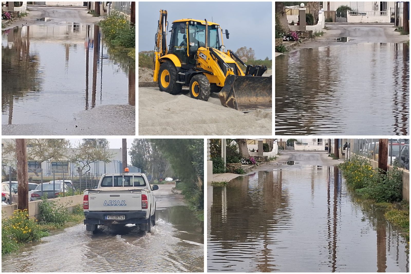 Πλημμύρισε ξανά ο δρόμος στο 2ο Γυμνάσιο Κω (Λάμπη) - Τι δήλωσε ο Πρόεδρος της ΔΕΥΑΚ Σ. Καμπουράκης