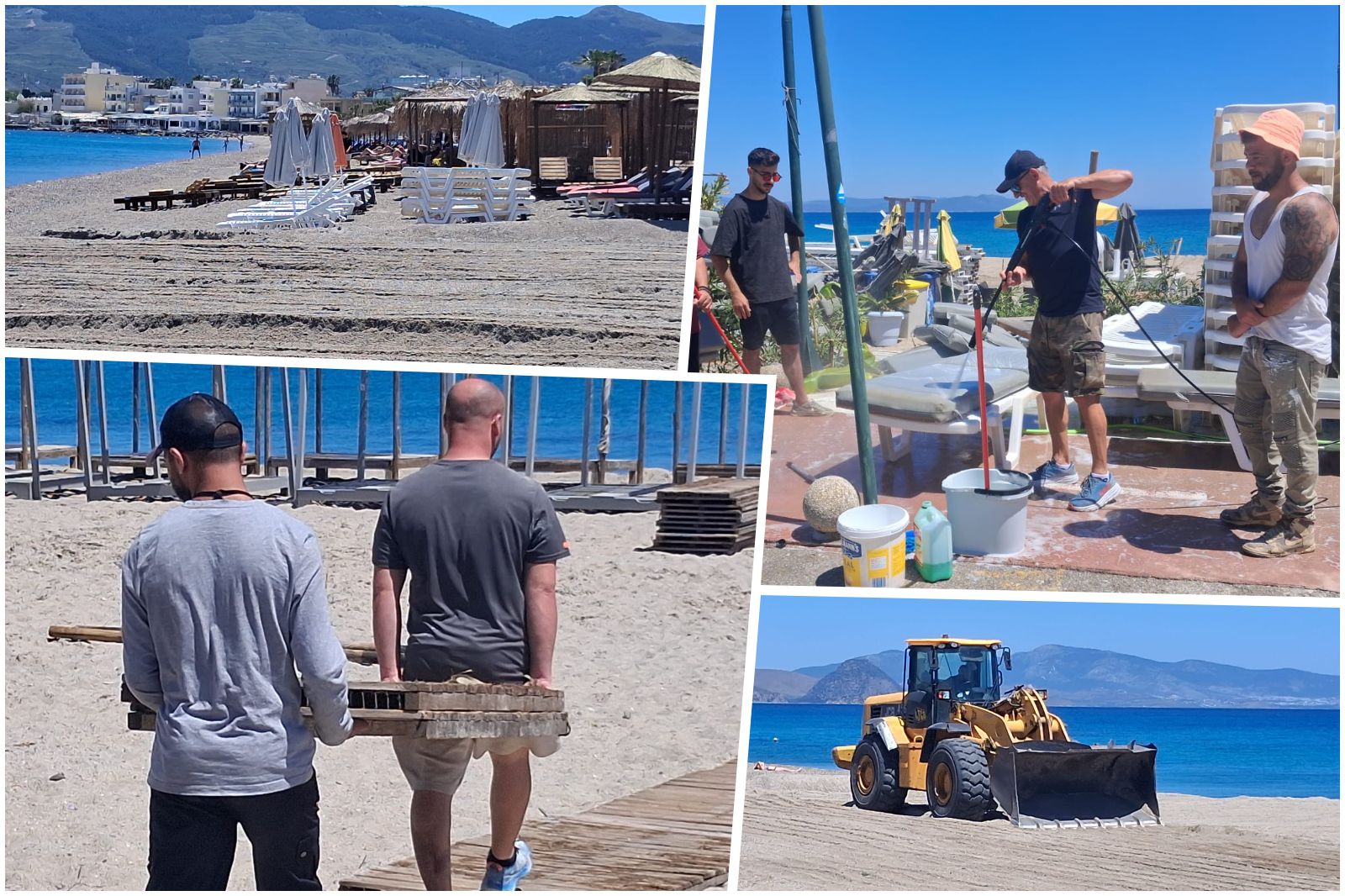 Ετοιμασίες για το άνοιγμα της τουριστικής σεζόν